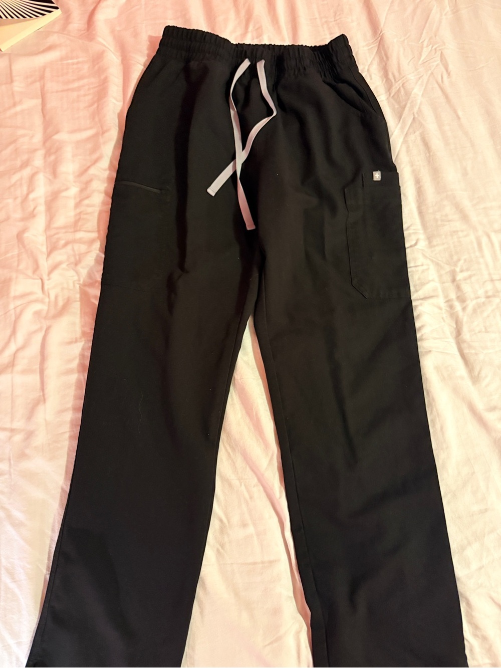 Figs black scrub pants medium